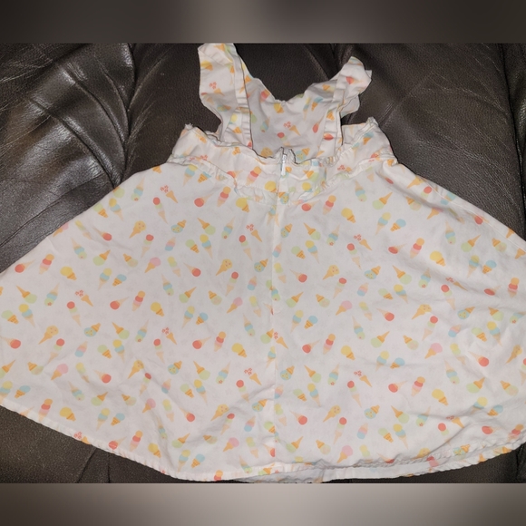🍦 Vintage Gymboree Sweet Shop Ice Cream Print Toddler Dress - Picture 5 of 6